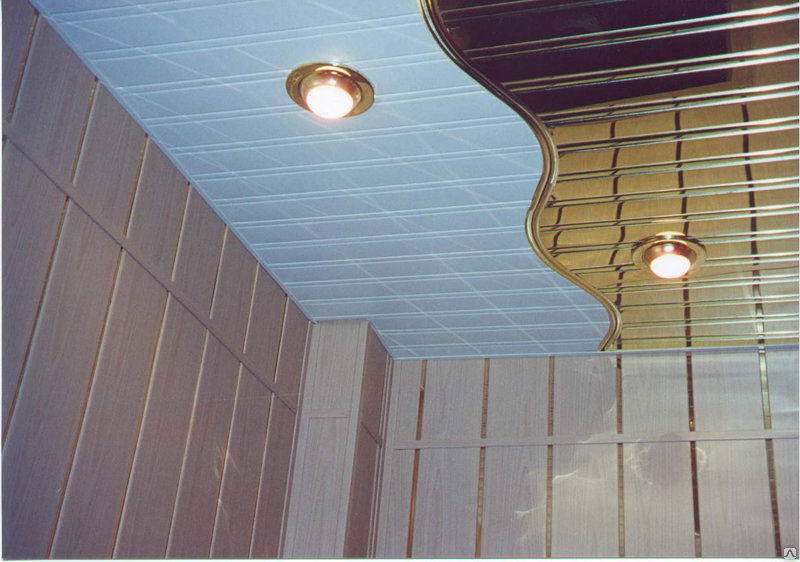 Потолок реечный алюминиевый 4