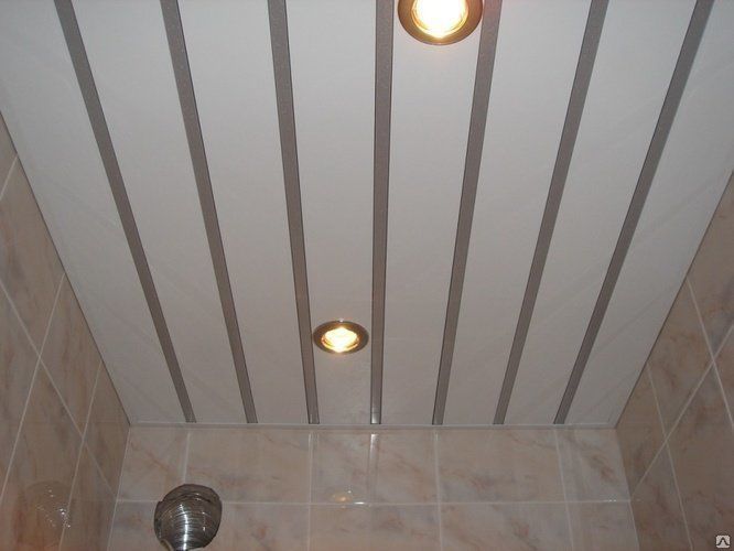 Потолок реечный алюминиевый 3