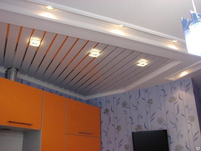 Реечные потолки S-дизайн шириной 100 мм