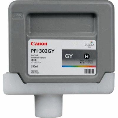 Картридж Canon Картридж   Grey PFI-302GY (серый) пигментный