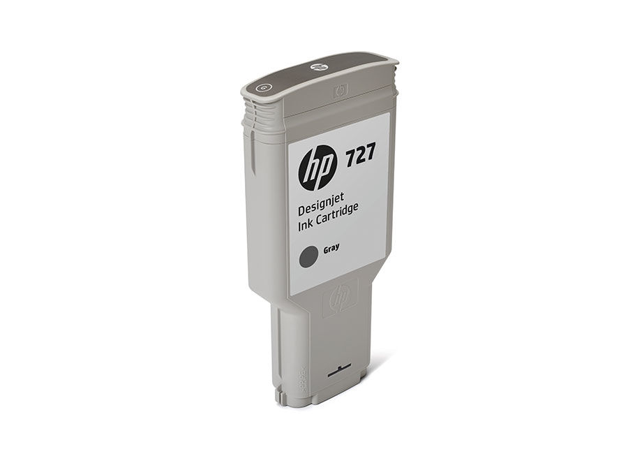 Hewlett-Packard Картридж HP DesignJet Ink Cartridge 727 Gray 300 мл (F9J80A