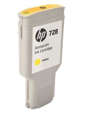 Картридж Hewlett-Packard HP DesignJet 728 Yellow 300 мл (F9K15A)
