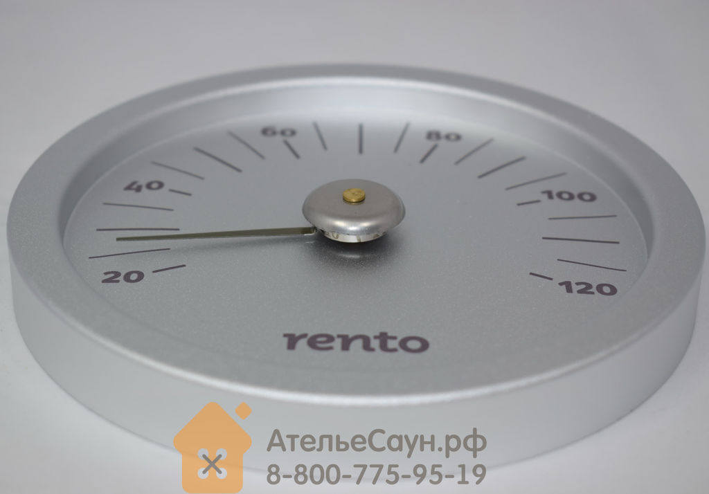 Термометр для сауны Tammer-Tukku Rento алюминиевый (алюминий, арт. 263790) 4