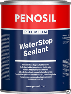 Герметик специальный Penosil WaterStop, водостойкий со стекловолокном, 1000 