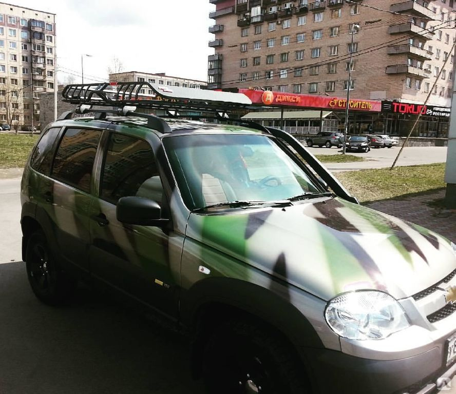 Chevrolet niva багажник