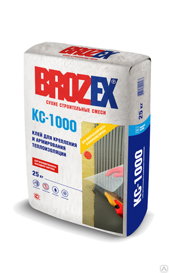 Клей BROZEX КС-1000 25 кг