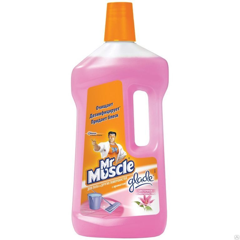 Средство для мытья полов и других поверхностей Mr.Muscle "Цветочное соверше