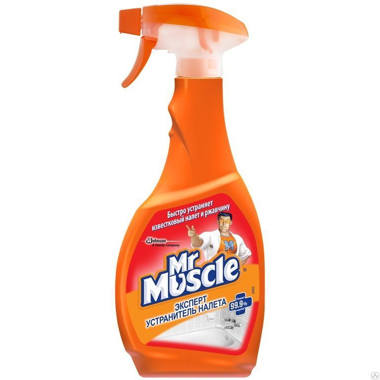 Чистящее средство Mr.Muscle, жидкость, от ржавчины и налета, с курком, 500м