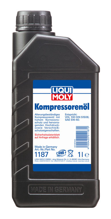 Масло компрессорное LIQUI MOLY Kompressorenöl (1 л)