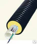 Гибкий трубопровод (SDR 11) для холодного водоснабжение в однотрубном исполнении, пенополиуретановой изоляции и кабелем (9÷10 w/m при T=10°С). 