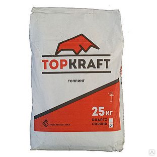 Топпинг для пола TOPKraft quarz (25 кг), ТОПКрафт Кварц 