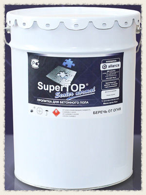 Лак для бетонного пола SuperTOP Sealer 16 кг