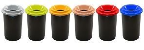 Бак мусорный Plafor ECO BIN 50 л, 41х41х59,5 см