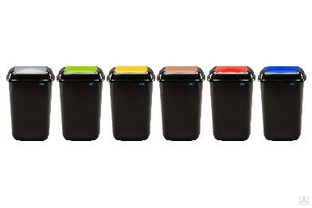 Бак мусорный Plafor Quatro BIN FOR Seperate Wast Collection 28 л #1