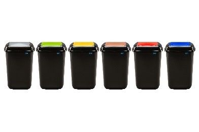 Бак мусорный Plafor Quatro BIN FOR Seperate Wast Collection 28 л