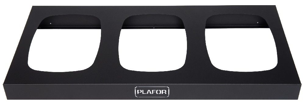 Подставка металлическая для Plafor Sort BIN на 3 бака, 102х40,5х13 см