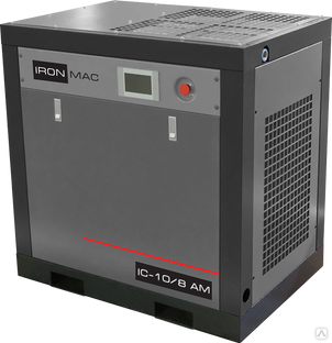 Винтовой компрессор IRONMAC IC 10/8 AM 1,06 м3/мин 8 бар 7,5 кВт 