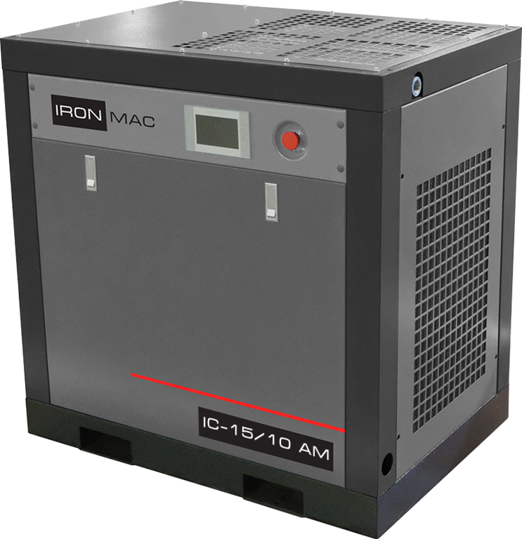 Винтовой компрессор IRONMAC IC 15/10 AM 1,55 м3/мин 10 бар 11 кВт