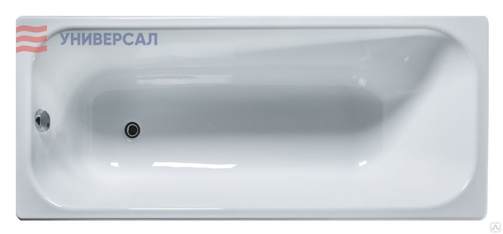 Ванна чугунная Оптима, 1600 мм, универсал, цена в Челябинске от ...