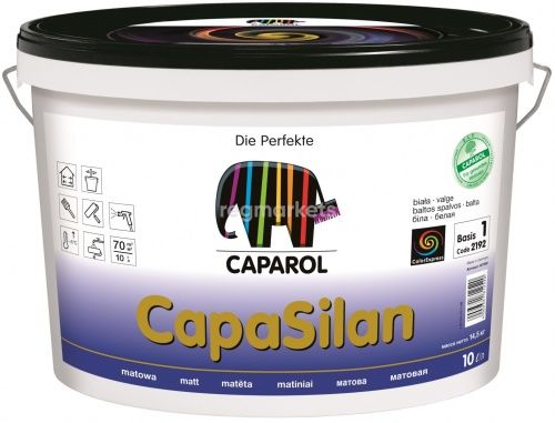 Краска ВД для вн/р Caparol CapaSilan База 1, 10 л