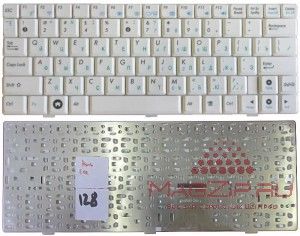 Клавиатура для ноутбука ASUS Eee PC 1000 1000H 1000HD 1004DN 1000HE белая