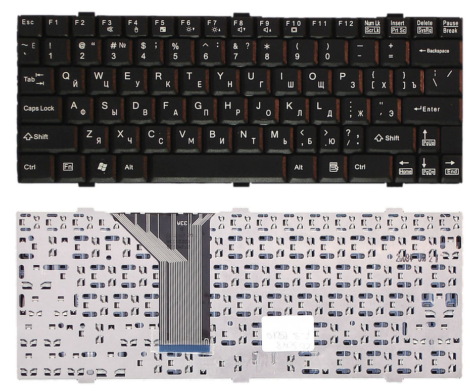 Клавиатура для ноутбука Fujitsu-Siemens LifeBook P5020 P5020D P5010 P5010D