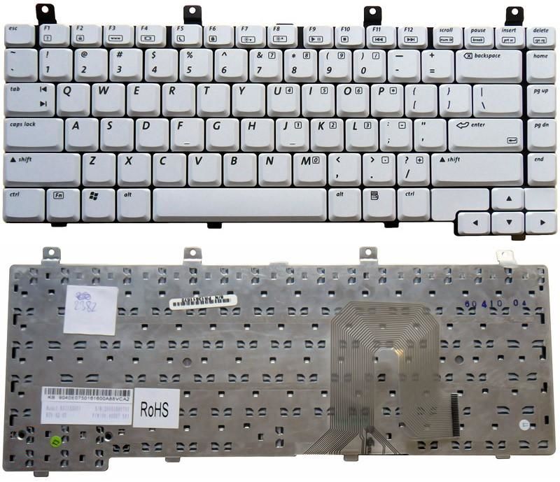 Клавиатура для ноутбука HP Pavilion DV4000 DV4100 DV4200 DV4300 DV4400 бела