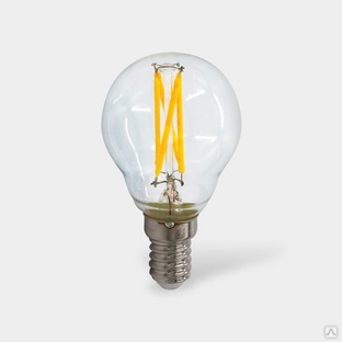 Лампа светодиодная Sweko 17LED-G45-4W-230-3000K-Е14-CL #1