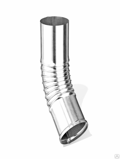 Отмет водосточный (колено сливное) 100 мм оцинкованное