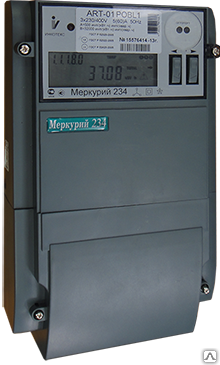 Счетчик электроэнергии трехфазный многотарифный Меркурий 234 ARTX2-01 (D) PBR (P)