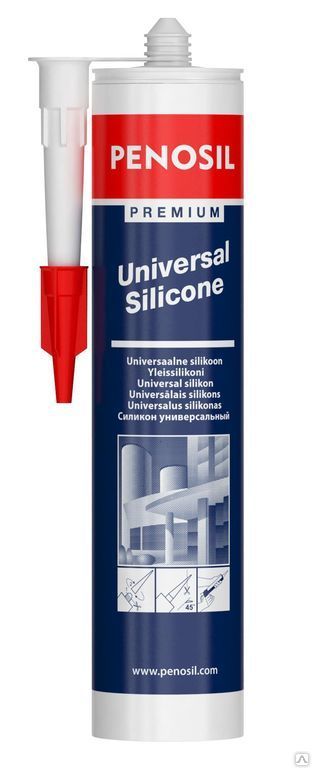 Penosil герметик силиконовый универсальный прозрачный, 310 ml