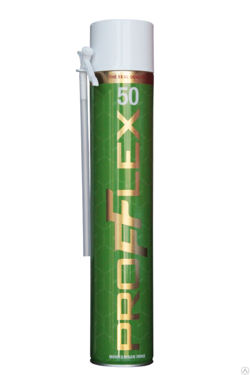 Пена монтажная PROFFLEX 500 STANDARD зеленая бытовая 50 л (всесезон)