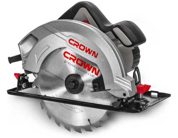 Пила дисковая CROWN CT15188-190 (1500 Вт, 190 мм)