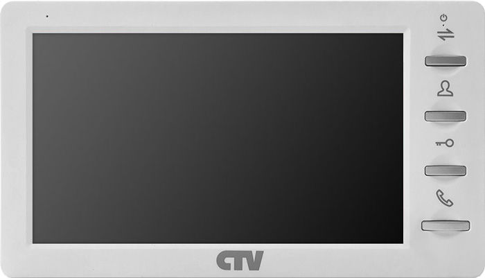 CTV-M1701 Plus W (белый), монитор домофона цветной