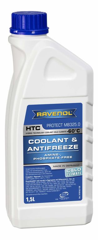 Антифриз Равенол TTC Protect C11 COLD CLIMATE Premix -60 желтый 1,5л