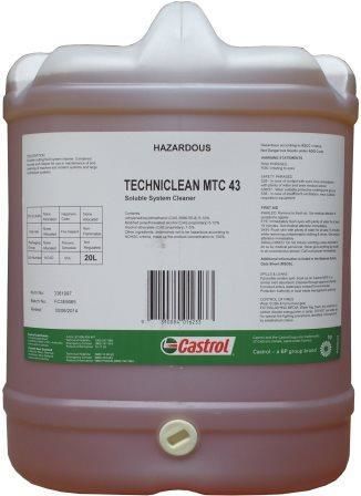 Очиститель для станков CASTROL Techniclean MTC 43 20л