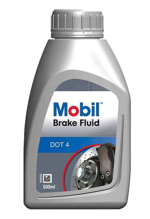 Тормозная жидкость Mobil Brake Fluid DOT-4 0,5л