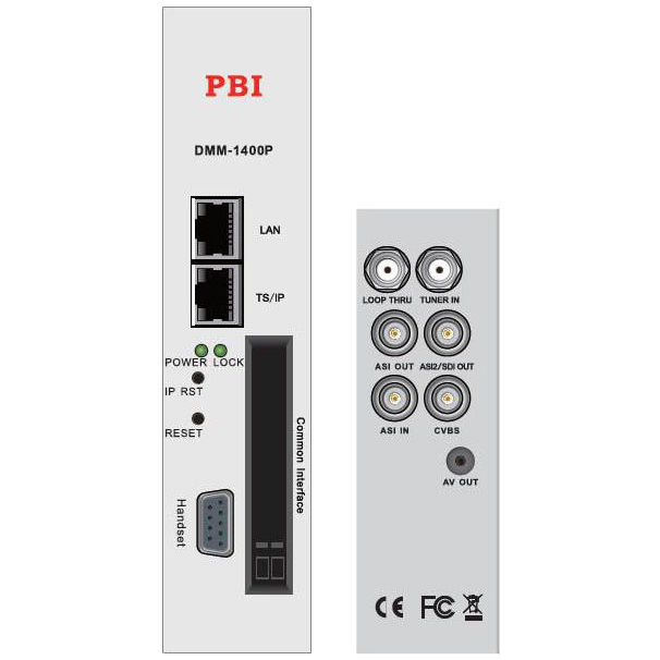 Модуль профессионального IRD приемника PBI DMM-1400P-S2 для PBI DMM-1000