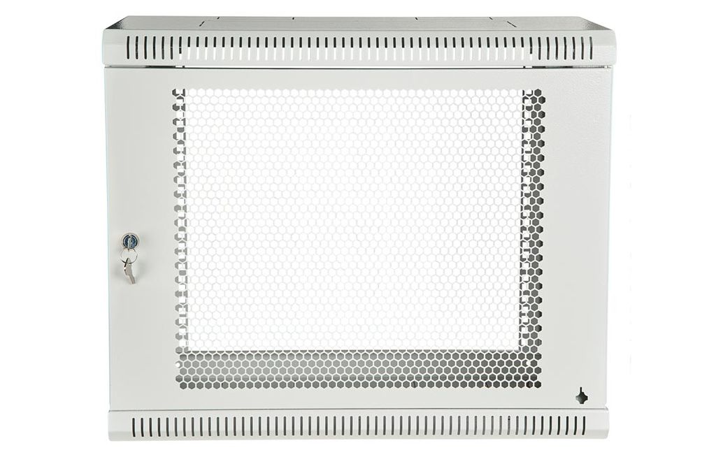 Шкаф разборный 19”,9U(600X450), ШТ-НСР-9U-600-450-П дверь перф. ССД