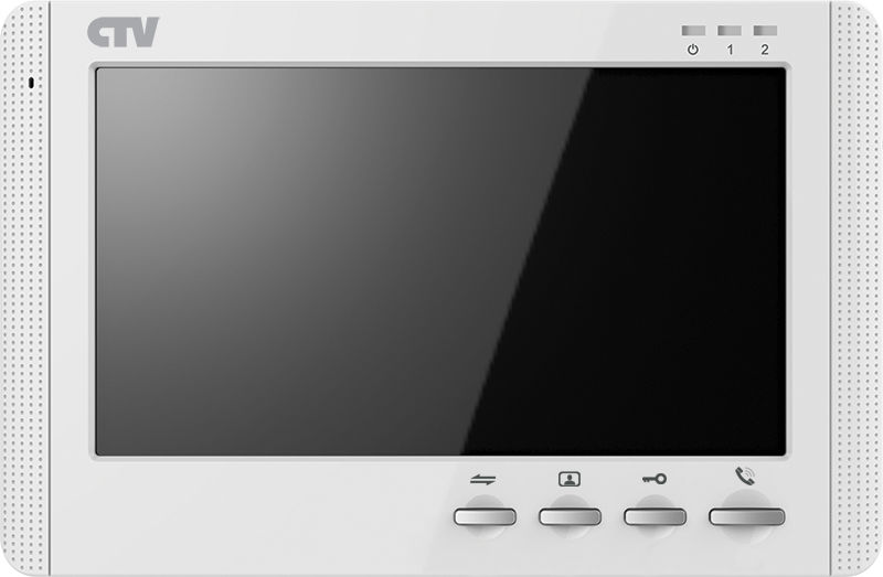 CTV-M1704MD W (белый), монитор домофона цветной