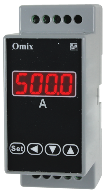 Амперметр постоянного тока на DIN-рейку Omix D2-DA1