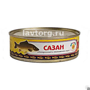 Сазан в томатном соусе "КАТРАН", 240г купить в Москве по договорной ...