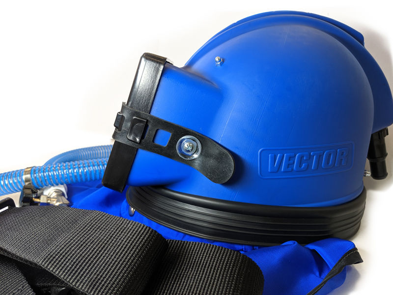 Шлем пескоструйщика Vector Вектор 2