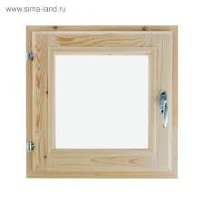 Окно Сосна стеклопакет 0,45/0,45 (001890)
