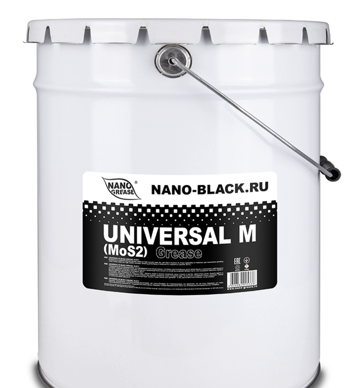 Смазка NANO Grease BLACK UNIVERSAL M MoS2 18кг