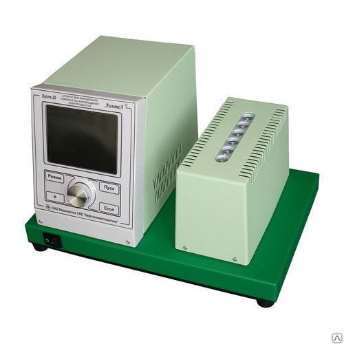 Аппарат для определения температуры каплепадения нефтепродуктов Линтел Капля-20Р