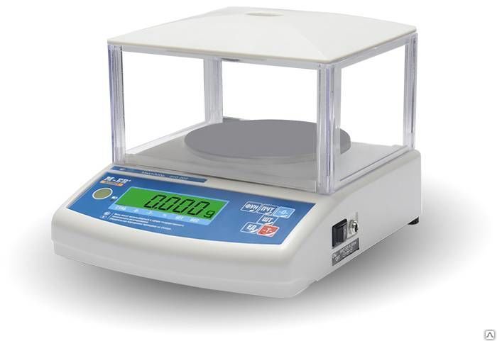 Весы лабораторные M-ER 122 -300.01 LСD (300/0,01 г) с поверкой 1