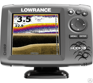 Эхолот-картплоттер Lowrance Hook-5x Mid/High/DownScan™ (000-12653-001)