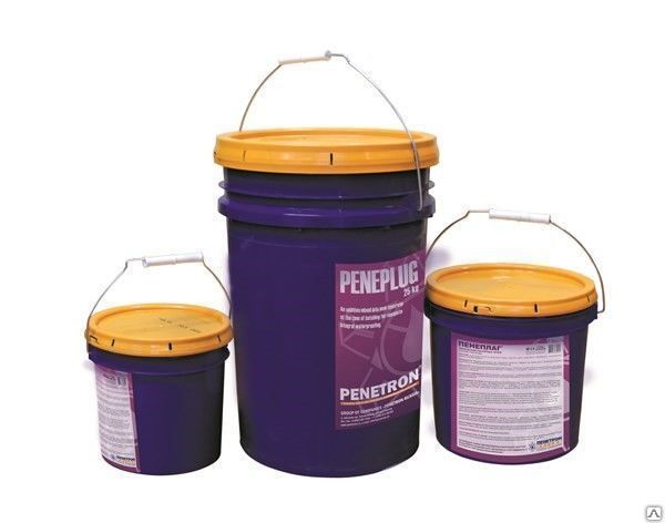 ПЕНЕПЛАГ - смесь сухая для мгновенной ликвидации напорных течей (ведра по 25 кг)