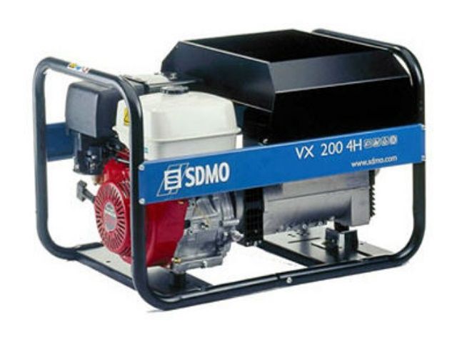 Бензиновый генератор SDMO HX 6000 C (5.5 кВт) в аренду